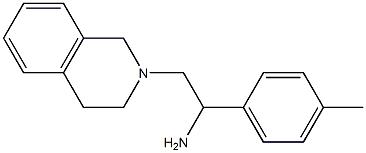 2-(3,4-dihydroisoquinolin-2(1H)-yl)-1-(4-methylphenyl)ethanamine|