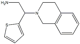 2-(3,4-dihydroisoquinolin-2(1H)-yl)-2-thien-2-ylethanamine Structure