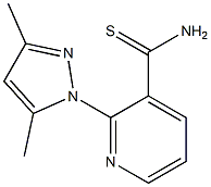 2-(3,5-dimethyl-1H-pyrazol-1-yl)pyridine-3-carbothioamide
