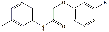 2-(3-bromophenoxy)-N-(3-methylphenyl)acetamide|