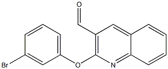 2-(3-bromophenoxy)quinoline-3-carbaldehyde