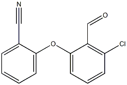 2-(3-chloro-2-formylphenoxy)benzonitrile|