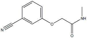 2-(3-cyanophenoxy)-N-methylacetamide