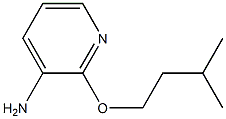 2-(3-methylbutoxy)pyridin-3-amine,,结构式