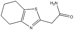 2-(4,5,6,7-tetrahydro-1,3-benzothiazol-2-yl)acetamide Structure