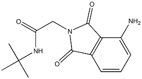 2-(4-amino-1,3-dioxo-2,3-dihydro-1H-isoindol-2-yl)-N-tert-butylacetamide