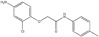 2-(4-amino-2-chlorophenoxy)-N-(4-methylphenyl)acetamide Structure