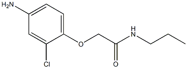 2-(4-amino-2-chlorophenoxy)-N-propylacetamide|