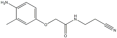 2-(4-amino-3-methylphenoxy)-N-(2-cyanoethyl)acetamide