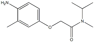 2-(4-amino-3-methylphenoxy)-N-methyl-N-(propan-2-yl)acetamide