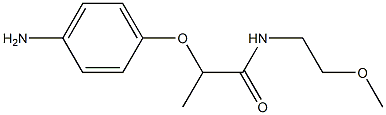 2-(4-aminophenoxy)-N-(2-methoxyethyl)propanamide