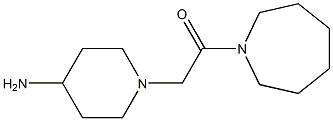 2-(4-aminopiperidin-1-yl)-1-(azepan-1-yl)ethan-1-one Structure