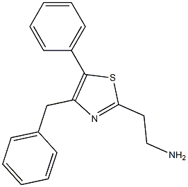 2-(4-benzyl-5-phenyl-1,3-thiazol-2-yl)ethan-1-amine