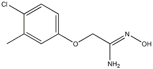 2-(4-chloro-3-methylphenoxy)-N'-hydroxyethanimidamide