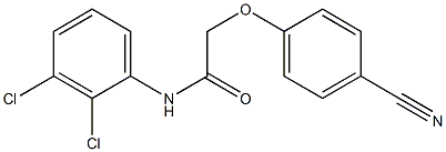 2-(4-cyanophenoxy)-N-(2,3-dichlorophenyl)acetamide