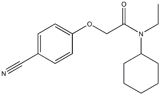 2-(4-cyanophenoxy)-N-cyclohexyl-N-ethylacetamide