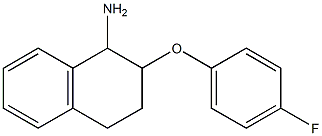 2-(4-fluorophenoxy)-1,2,3,4-tetrahydronaphthalen-1-amine