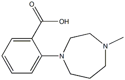 2-(4-methyl-1,4-diazepan-1-yl)benzoic acid