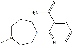 2-(4-methyl-1,4-diazepan-1-yl)pyridine-3-carbothioamide