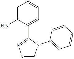 2-(4-phenyl-4H-1,2,4-triazol-3-yl)aniline Structure