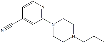 2-(4-propylpiperazin-1-yl)isonicotinonitrile