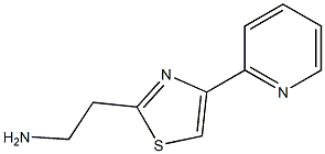 2-(4-pyridin-2-yl-1,3-thiazol-2-yl)ethanamine Struktur