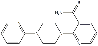 2-(4-pyridin-2-ylpiperazin-1-yl)pyridine-3-carbothioamide