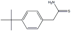 2-(4-tert-butylphenyl)ethanethioamide Struktur