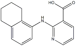 2-(5,6,7,8-tetrahydronaphthalen-1-ylamino)pyridine-3-carboxylic acid|