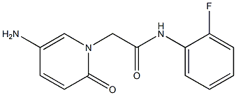 2-(5-amino-2-oxo-1,2-dihydropyridin-1-yl)-N-(2-fluorophenyl)acetamide