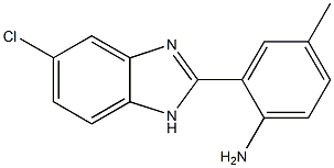 2-(5-chloro-1H-1,3-benzodiazol-2-yl)-4-methylaniline Structure