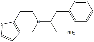 2-(6,7-dihydrothieno[3,2-c]pyridin-5(4H)-yl)-3-phenylpropan-1-amine Structure