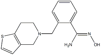 2-(6,7-dihydrothieno[3,2-c]pyridin-5(4H)-ylmethyl)-N'-hydroxybenzenecarboximidamide