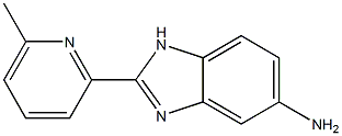 2-(6-methylpyridin-2-yl)-1H-benzimidazol-5-amine 结构式