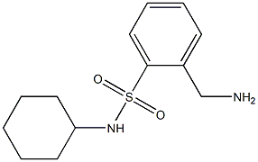 2-(aminomethyl)-N-cyclohexylbenzenesulfonamide