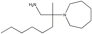 2-(azepan-1-yl)-2-methyloctan-1-amine Structure