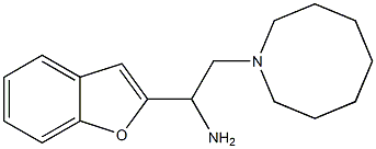 2-(azocan-1-yl)-1-(1-benzofuran-2-yl)ethan-1-amine