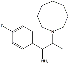 2-(azocan-1-yl)-1-(4-fluorophenyl)propan-1-amine