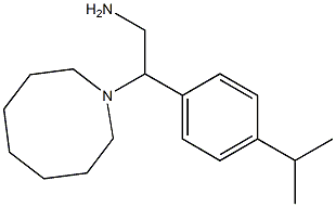 2-(azocan-1-yl)-2-[4-(propan-2-yl)phenyl]ethan-1-amine