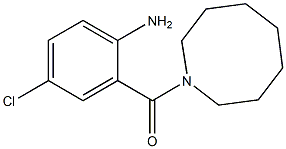 2-(azocan-1-ylcarbonyl)-4-chloroaniline,,结构式