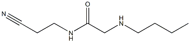  2-(butylamino)-N-(2-cyanoethyl)acetamide