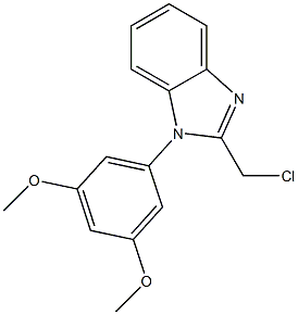2-(chloromethyl)-1-(3,5-dimethoxyphenyl)-1H-1,3-benzodiazole
