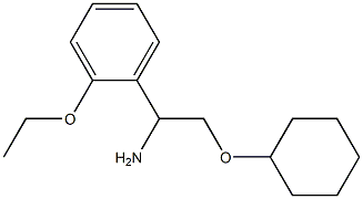 2-(cyclohexyloxy)-1-(2-ethoxyphenyl)ethanamine,,结构式