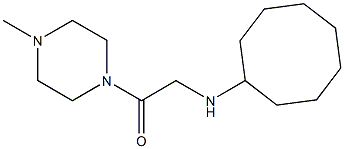 2-(cyclooctylamino)-1-(4-methylpiperazin-1-yl)ethan-1-one