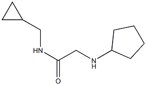 2-(cyclopentylamino)-N-(cyclopropylmethyl)acetamide