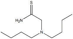 2-(dibutylamino)ethanethioamide,,结构式