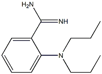 2-(dipropylamino)benzene-1-carboximidamide 结构式