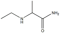 2-(ethylamino)propanamide Structure