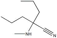 2-(methylamino)-2-propylpentanenitrile 化学構造式