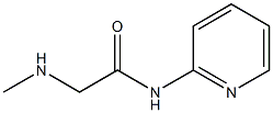 2-(methylamino)-N-pyridin-2-ylacetamide Structure